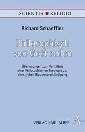 Schaeffler |  Philosophisch von Gott reden | Buch |  Sack Fachmedien