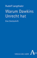 Langthaler |  Warum Dawkins Unrecht hat | Buch |  Sack Fachmedien