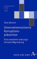 Albrecht |  Unternehmensinterne Korruptionsprävention | Buch |  Sack Fachmedien