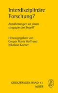 Hoff / Korber |  Interdisziplinäre Forschung? | Buch |  Sack Fachmedien