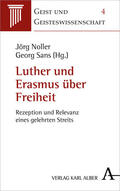 Noller / Sans |  Luther und Erasmus über Freiheit | Buch |  Sack Fachmedien