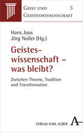 Joas / Noller |  Geisteswissenschaft - was bleibt? | Buch |  Sack Fachmedien