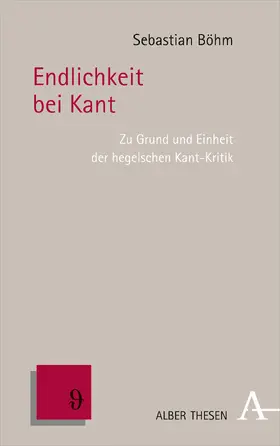 Böhm |  Endlichkeit bei Kant | Buch |  Sack Fachmedien