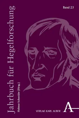 Schneider |  Jahrbuch für Hegelforschung 23 | Buch |  Sack Fachmedien
