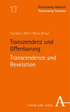 Carvalho / Meir / Wiese |  Rosenzweig Jahrbuch / Rosenzweig Yearbook | Buch |  Sack Fachmedien