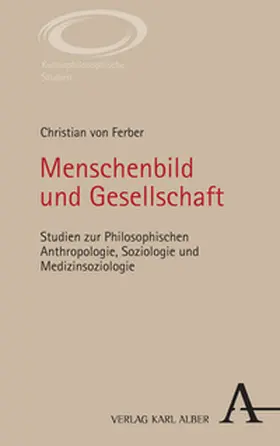 von Ferber / Brandenburg |  Menschenbild und Gesellschaft | Buch |  Sack Fachmedien