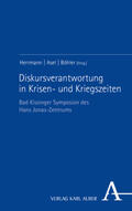 Herrmann / Asel / Böhler |  Diskursverantwortung in Krisen- und Kriegszeiten | Buch |  Sack Fachmedien