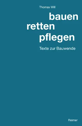 Will |  bauen, retten, pflegen | Buch |  Sack Fachmedien