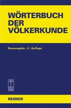 Hirschberg |  Wörterbuch der Völkerkunde | Buch |  Sack Fachmedien
