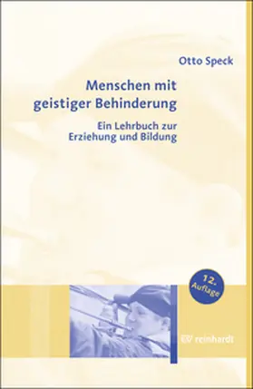 Speck | Menschen mit geistiger Behinderung | Buch | 978-3-497-02606-7 | www.sack.de