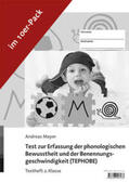Mayer |  Mayer: 10er Pack/Test zur Erfassung d. phonolog. Bewusstheit | Buch |  Sack Fachmedien