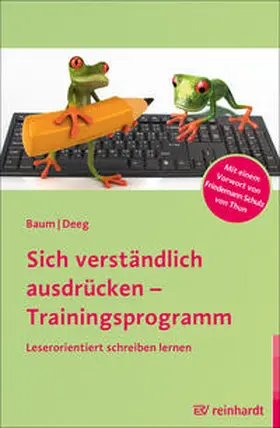 Baum / Deeg | Sich verständlich ausdrücken - Trainingsprogramm | Buch | 978-3-497-02739-2 | www.sack.de