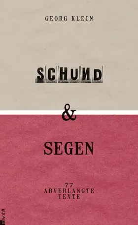 Klein |  Schund & Segen | Buch |  Sack Fachmedien