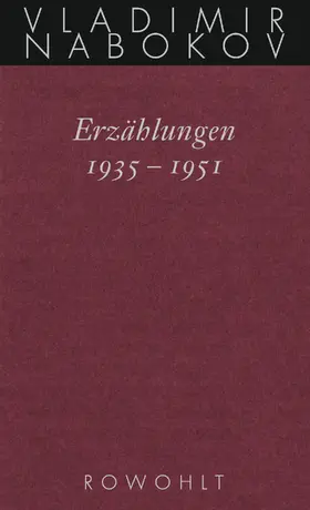 Nabokov |  Gesammelte Werke. Band 14: Erzählungen 1935 - 1951 | Buch |  Sack Fachmedien
