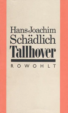 Schädlich |  Tallhover | Buch |  Sack Fachmedien
