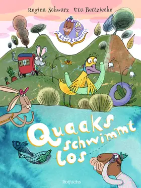 Schwarz |  Biber & Quaaks. Quaaks schwimmt los | Buch |  Sack Fachmedien
