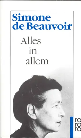 Beauvoir |  Alles in allem | Buch |  Sack Fachmedien