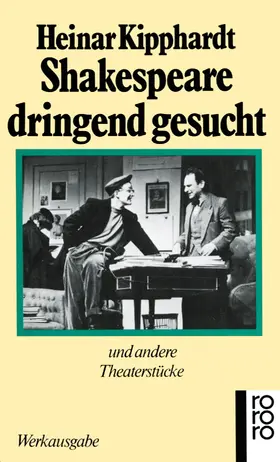 Kipphardt |  Shakespeare dringend gesucht | Buch |  Sack Fachmedien
