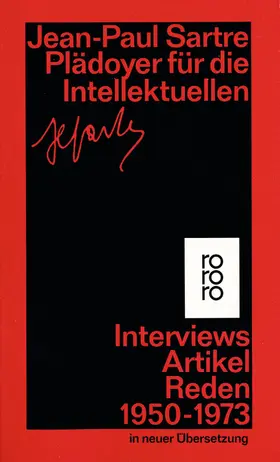 Sartre |  Plädoyer für die Intellektuellen | Buch |  Sack Fachmedien