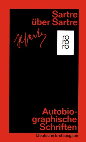 König / Sartre |  Sartre über Sartre | Buch |  Sack Fachmedien