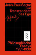 Sartre / Schuppener / König |  Die Transzendenz des Ego | Buch |  Sack Fachmedien