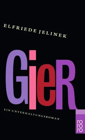Jelinek |  Gier | Buch |  Sack Fachmedien