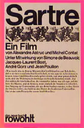 Astruc / Contat |  Sartre - Ein Film | Buch |  Sack Fachmedien