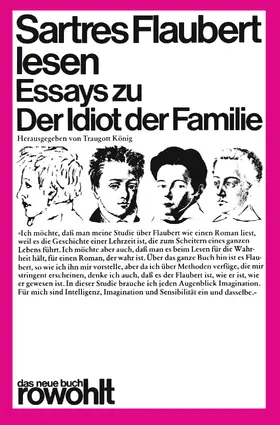 König |  Sartres Flaubert lesen | Buch |  Sack Fachmedien