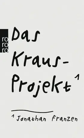 Franzen |  Das Kraus-Projekt | Buch |  Sack Fachmedien