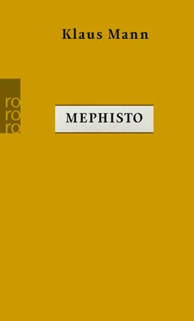 Mann | Mephisto | Buch | 978-3-499-27686-6 | www.sack.de
