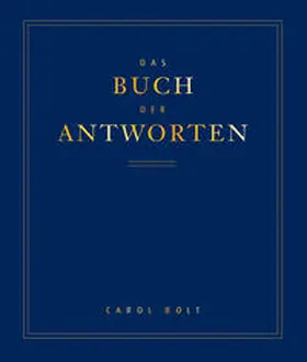 Bolt |  Das Buch der Antworten | Buch |  Sack Fachmedien