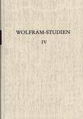 Schröder |  Wolfram-Studien IV | Buch |  Sack Fachmedien