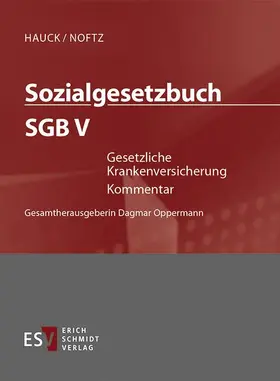 Hauck / Beyer / Noftz |  Sozialgesetzbuch (SGB) V: Gesetzliche Krankenversicherung - Abonnementbezug | Loseblattwerk |  Sack Fachmedien