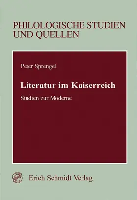 Sprengel |  Literatur im Kaiserreich | Buch |  Sack Fachmedien