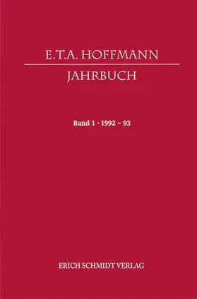 Steinecke |  E.T.A. Hoffmann-Jahrbuch 1992-93 | Buch |  Sack Fachmedien