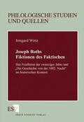 Wirtz |  Joseph Roths Fiktionen des Faktischen | Buch |  Sack Fachmedien