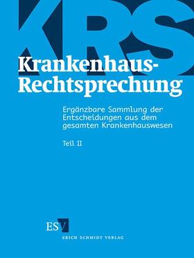 Behrends / Gerdelmann | Krankenhaus-Rechtsprechung II (KRS II) | Loseblattwerk | sack.de