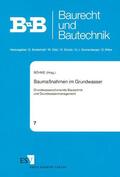 Böhme |  Baumaßnahmen im Grundwasser | Buch |  Sack Fachmedien