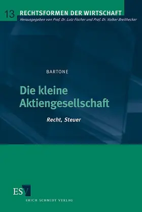 Bartone |  Die kleine Aktiengesellschaft | Buch |  Sack Fachmedien