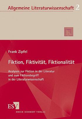 Zipfel |  Zipfel, F: Fiktion, Fiktivität, Fiktionalität | Buch |  Sack Fachmedien