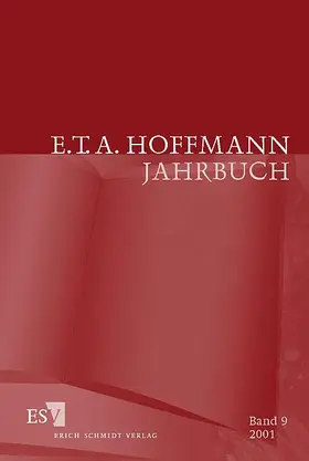 Steinecke / Kremer / Loquai |  E.T.A. Hoffmann-Jahrbuch 2001 | Buch |  Sack Fachmedien