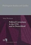 Wierlemann |  Political Correctness in den USA und in Deutschland | Buch |  Sack Fachmedien