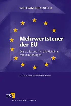 Birkenfeld |  Mehrwertsteuer der EU | Buch |  Sack Fachmedien
