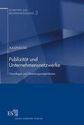 Kasperzak |  Publizität und Unternehmensnetzwerke | Buch |  Sack Fachmedien