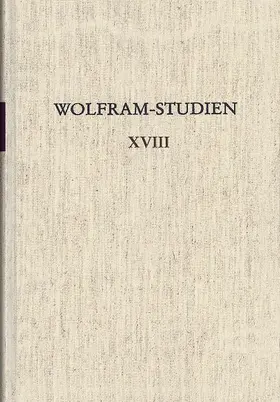 Haubrichs / Lutz / Ridder |  Wolfram-Studien XVIII | Buch |  Sack Fachmedien