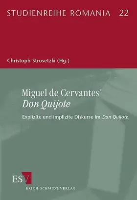 Strosetzki |  Miguel de Cervantes' "Don Quijote" | Buch |  Sack Fachmedien