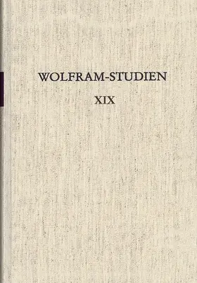 Lutz / Haubrichs / Ridder |  Wolfram-Studien XIX | Buch |  Sack Fachmedien