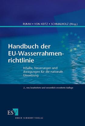 Rumm / Blondzik / Keitz | Handbuch der EU-Wasserrahmenrichtlinie | Buch | 978-3-503-09027-3 | sack.de