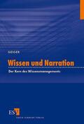 Geiger |  Wissen und Narration | Buch |  Sack Fachmedien