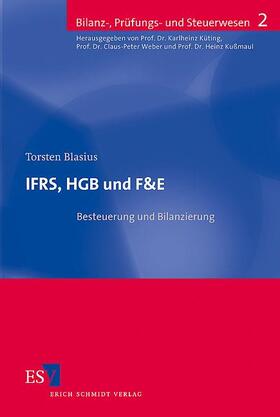 Blasius | IFRS, HGB und F&E | Buch | 978-3-503-09350-2 | sack.de